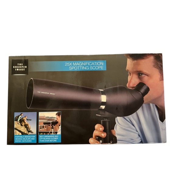 Sharper Image Other - The Sharper Image 25X Magnification Spotting Scope